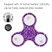 Tepoinn LED Fidget Spinner Finger Spinner EDC Hand Spinner with Ultra Fast Bearing, Anxiety Relief Finger Relief Toys for Kids & Adults