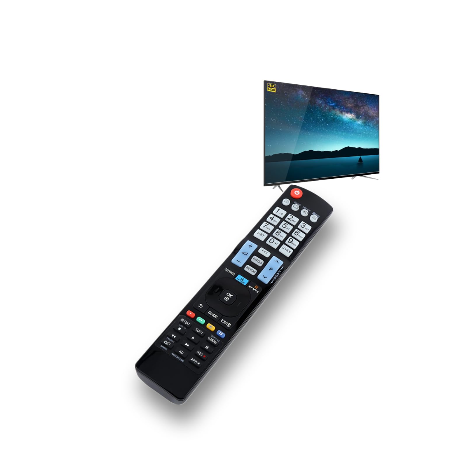 TV Remote Control for AKB73615306, Universal Smart TV Remote Controller for AKB73615306 AKB73615309 AKB72615379 AKB72914202