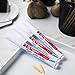 12 Pieces Grout Tile Pen Grout Restorer Pen Renew Repair Marker for Tile Wall Floor (White)