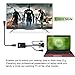 Tendak VGA to HDMI Adapter with Audio Support 1080P and USB Power Video Cable Converter for Laptop Desktop HDTV HD Projector