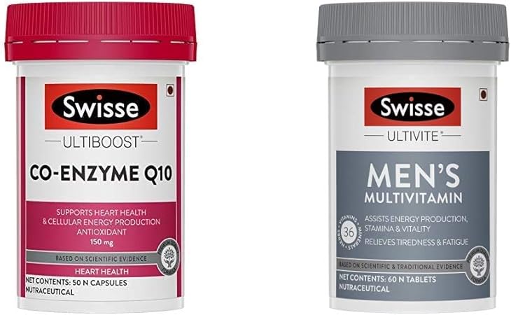 Swisse COQ10 + Mens Multivitamin Supplement