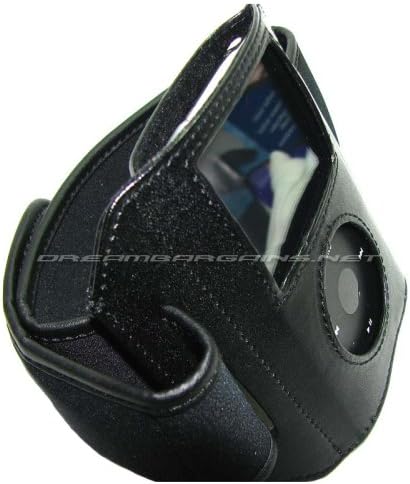 DB Premium Leather Sports Armband - iPod Video 30GB 60GB 80GB / iPod Classic 80GB 120GB 160GB - Black