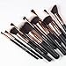 Sixplus 11-Piece Makeup Brush Set, Royal Golden