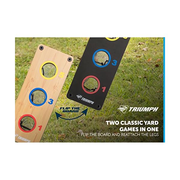 Triumph Sports 2in1 Bag Toss/ Washer Toss Combo Includes 2 Game