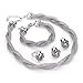 Moochi Africa Style Gold Plated Necklace Earrings Bracelet Ring Jewelry Set