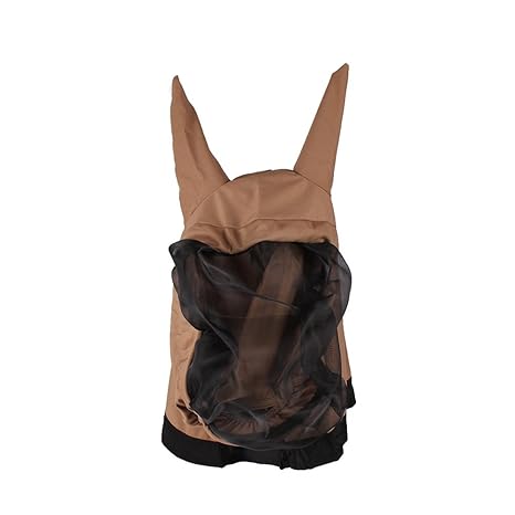 netproshop Pferd Zubehör Fliegenschutz Qualitäts Ekzemer Maske mit Ohren