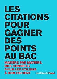 Les  citations pour gagner des points au bac