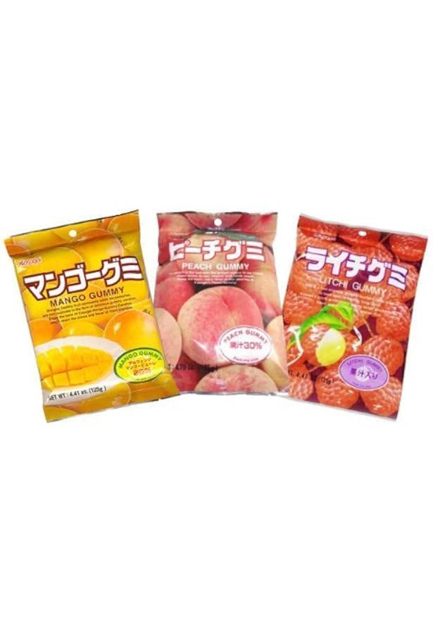 Amazon.com : Kasugai Gummy Candy, Muscat Green Grape 3.77 oz (107