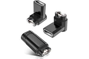 RUXELY USB C to Gar/min Watch Charger Adapter 3Pack,Type C Cable Charging Converter for Garmin Fenix 5 5S 5X 6 6S 6X 7 7S 7X 