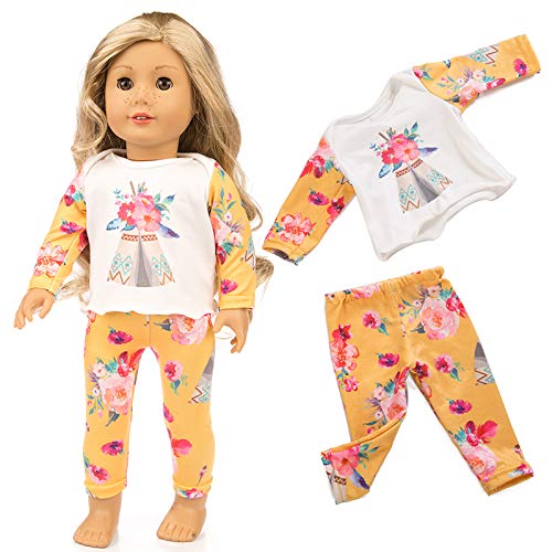 XFEYUE 18 inch Doll Clothes and Accessories for 18 inch Girl Doll, Mermaid Costumes and Various Styles of Doll Clothes for Child Birthday Gifts