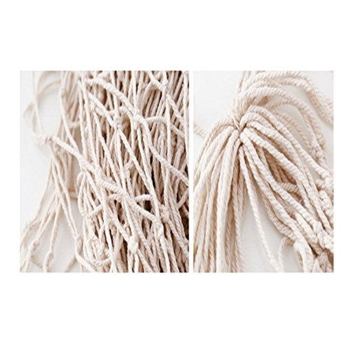 Creamy White Fishing Net Beach Theme Decor for Party Home Living Room Bedroom 78 Inch Mediterranean Style Decor Wall Decoration