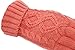 Simplicity Womens 3 Fingers Touchscreen Cable Knit Winter Gloves