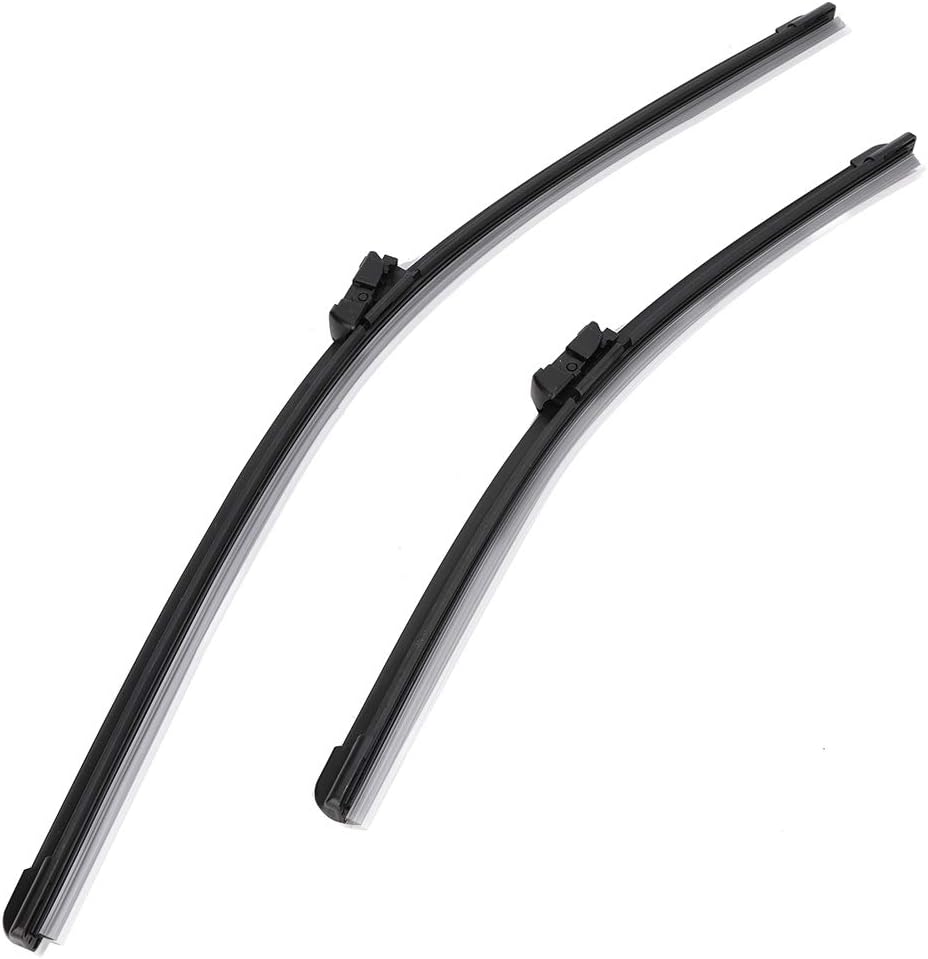 Front Windshield Wiper Blade for Chevrolet Equinox MK2 GMC Terrain MK1 2010 2011 2012 2013 2014 2015 2016 2017, 24 inches + 17 inches