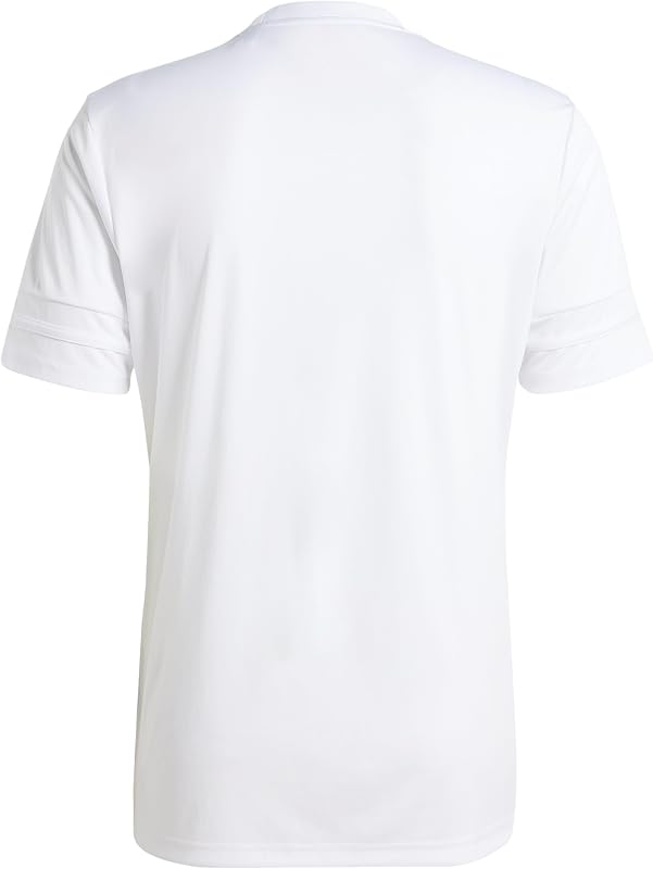 Homme Squadra25 Jersey Short Sleeve Shirt, White/White/Black, M — photo 4 sur 7