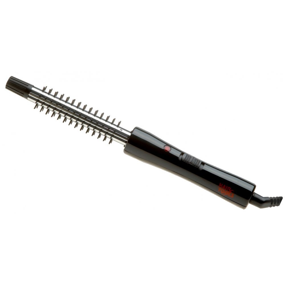Hair Tools Small 13mm Hot Brush. 2 Temperature Electric Curling, Smoothing & Volume Styler. Heated Barrel Styling Round Brush. Use to Create Curls, Flick & Volume. (Small)