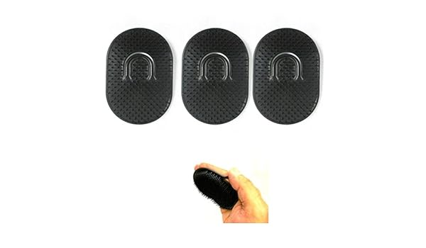 Amazon Com 3 Black Pocket Hair Brush Men Travel Comb Styler Women