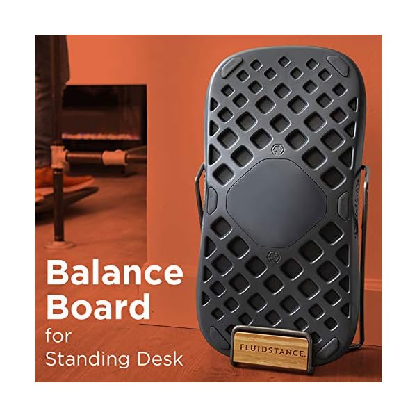 FluidStance-Balance-Board-for-Standing-Desk-Wobble-Board-for-Under-Desk-Exercise-Plane-Storm FluidStance The Plane® Balance Board | Recycled, Eco-Friendly, USA Made Materials | Anti-Slip Surface | Standing Desk…
