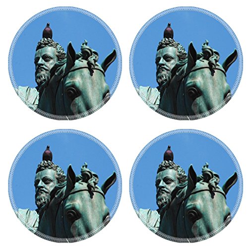 MSD Round Coasters IMAGE 27637671 When the pigeons like art 429