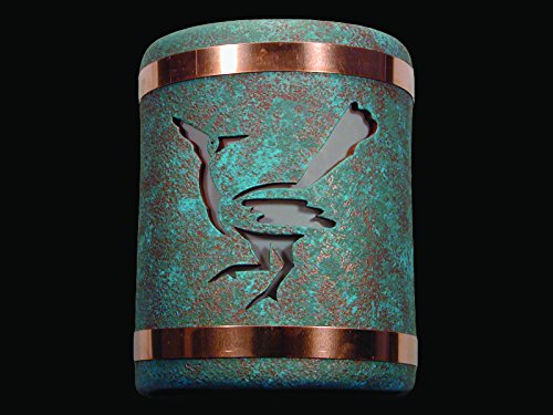 SW Ceramic copper wall sconce - copper wall decorations