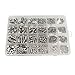 HVAZI M2 M2.5 M3 M4 M5 M6 Stainless Steel Phillips Pan Head Screws Combine with Spring Washer and Plain Washers Nuts Assortment Kit