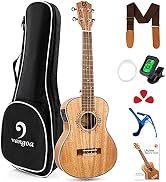 Vangoa Conciertos Ukelele Caoba 23 Pulgada Acústico Hawaiian Ukulele Kit  para Principiantes, Estudiante, Intermedio : Amazon.es: Instrumentos  musicales
