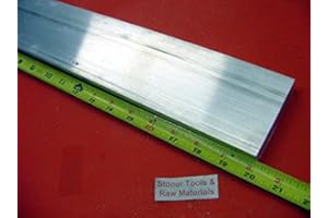 STONER METALS 1/4" X 4" Aluminum 6061 Flat BAR 20" Long +.07"/-0 T6511 Extruded Mill Stock. This is Extruded bar not Sanded or Polished and May Have Scratches from handling.