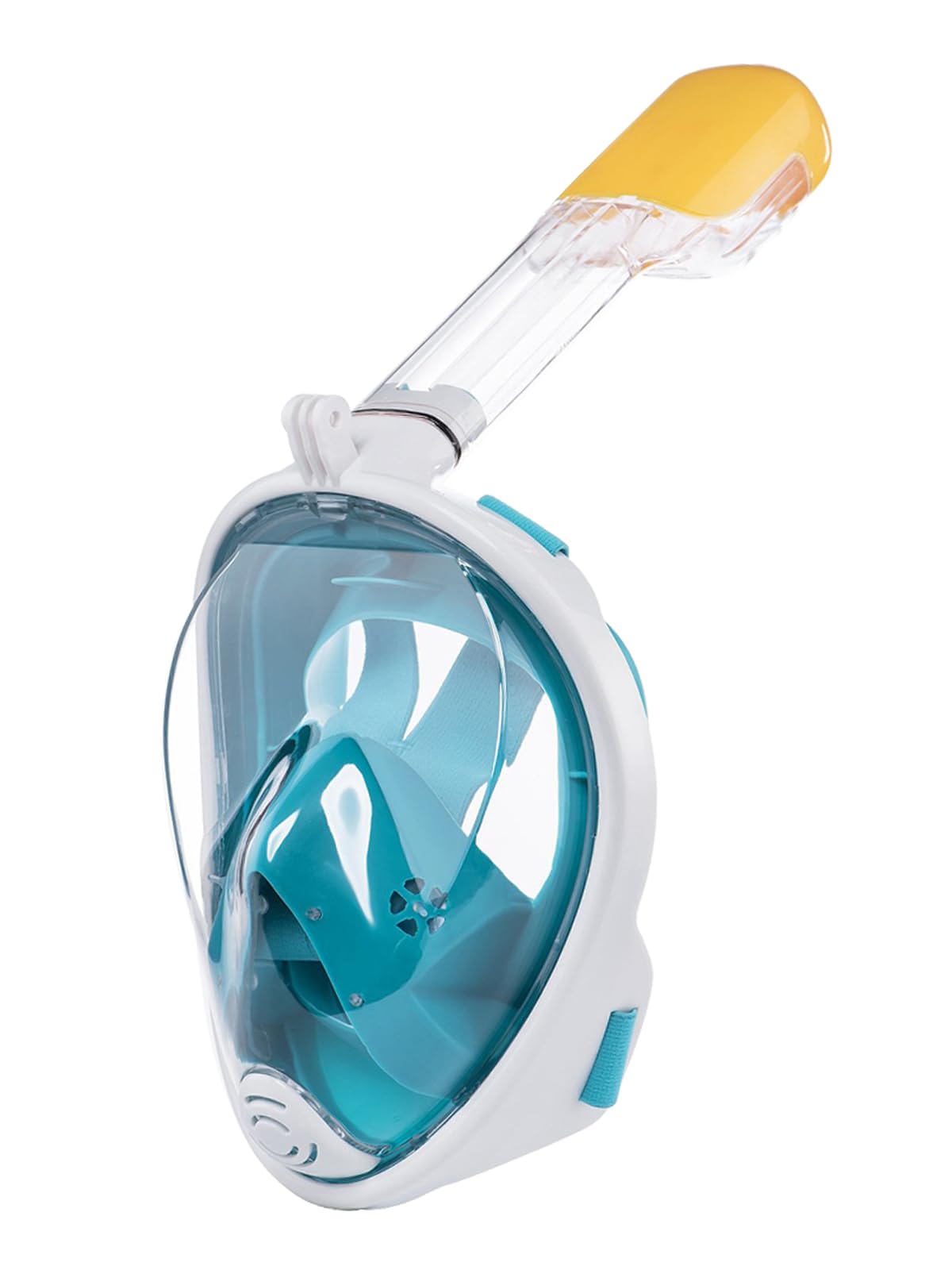 Vitare Full Face Snorkel Mask for Adults and Kids, 180° Wide View Diving Mask with Anti-fog and Anti-leak Technology, New Breathing System Snorkel Set with Camera Mount