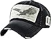 KBVT-573 BLK America USA Eagle Vintage Distressed Dad Hat Baseball Cap Adjustable