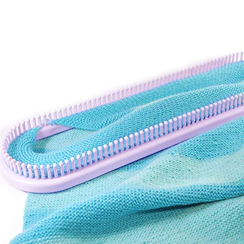Authentic Knitting Board Adjustable Multi-Knit Loom, snap in parts, small and large gauge