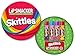 2-Pack Lip Smacker Skittles best flavor forever 4 Piece Lip Balms Collectors with Tin can