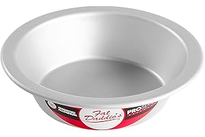 Fat Daddio's PIE-6 Anodized Aluminum Pie Pan, 6 x 1.5 Inch