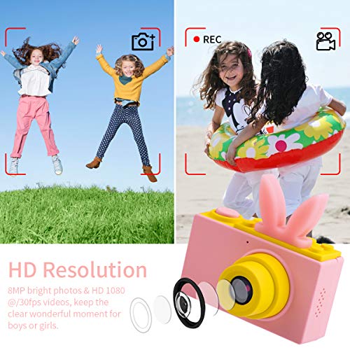 Kids Digital Cameras for Boys Girls HD 1080P Video Camera for Kids