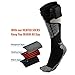 Heated Socks for Men and Women, Battery Powered Socks Heated Unisex to Keep You Warm All Day - Heated Ski Socks Must Have for Winter Weather - Patterns and Colors May Vary