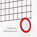 Graphic Art Tape, 8 Pack 66m x 3mm Tape for Whiteboard Marking Tape Lines Adhesive Erase Tape Dry Graphic Chart Tapes Grid Marking