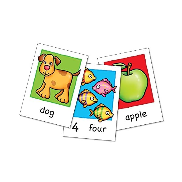 Orchard Toys Flashcards, 50 Educational Double-sided Flashcards To Teach Reading and Number Skills, Perfect for Kids Age…
