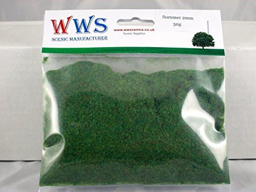War World Scenics 2mm Summer Static Grass 50g – Railway Modelling Wargaming Terrain Model Diorama