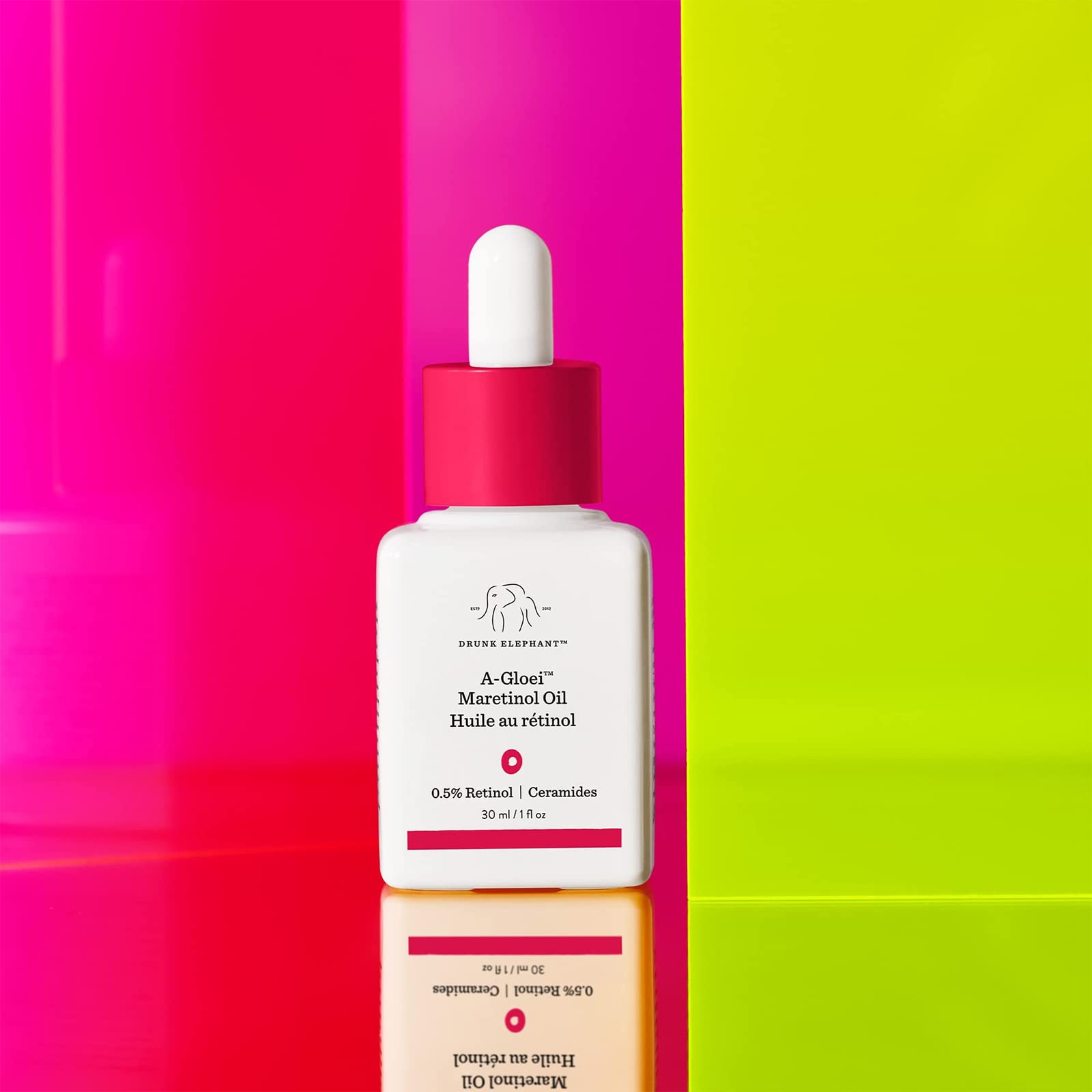 Drunk Elephant A-Gloei Maretinol Oil - 30 ml/1 fl oz - Gentle 0.5% Retinol Face Oil - Clean Clinical Skincare - Cruelty-Free - Free of Essential Oils, Silicones, and Fragrance
