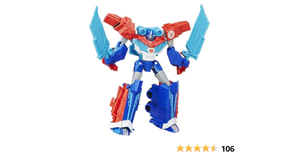 transformers robots in disguise toys optimus prime power surge