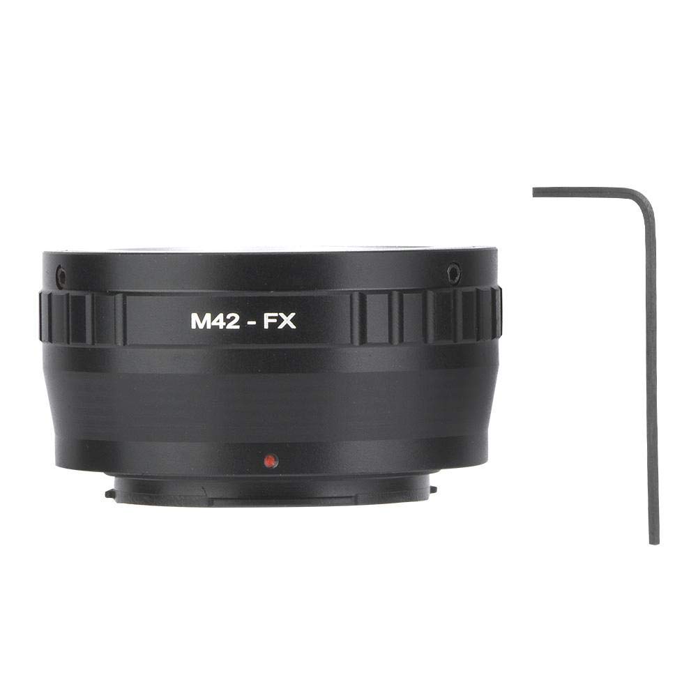 Bewinner Ring Converter for Camera,M42-FX Metal Lens Mount Adapter Ring for M42 Mount Lens to for FX Mirrorless Camera,Compact Size and Easy to Carry