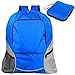 Teamoy Foldable Sackpack Drawstring Backpack with Straps, Pockets, Reflective Tapes
