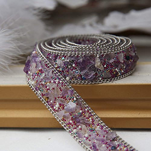 Top 10 Sewing Trims And Embellishments Purple of 2019 No Place Called