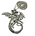 Flying Steel Dragon with knife Necklace