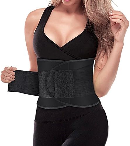 CAIPUDAN Waist Trainer Belt, Women &amp; Men Waist Cincher Trimmer, Postpartum Slimming Body Shaper Belt, Adjustable Sport Girdle Belt