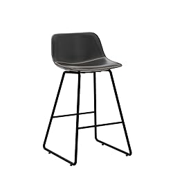 HeuGah Bar Stools Set of 3, 26 Inch Counter Height