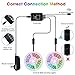LED Strip Lights, HRDJ Light Strip RGB 32.8FT/10M 20Key, Music Sync Color Changing, Rope Light 600 SMD 3528 LED, IR Remote Controller Flexible Strip for Home Party Bedroom DIY Party Indoor Outdoor