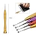 E.Durable LCD Screen Opening Pliers, Universial Screen Replacement Repair Full Kits for iPhone7 7plus iPhone Series, Ipads, Ipad Air, Ipods, Samsung Galaxy and More (19Pcs Screwdriver Set)