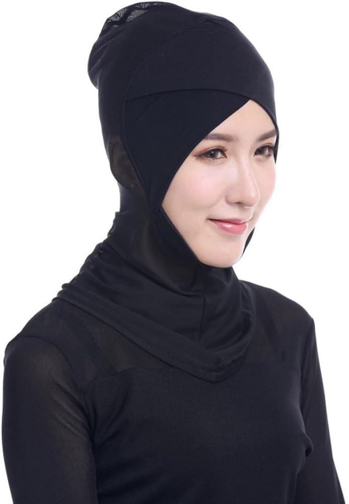 Weixinbuy Women Full Cover Hijab Caps Middle Eastern Head