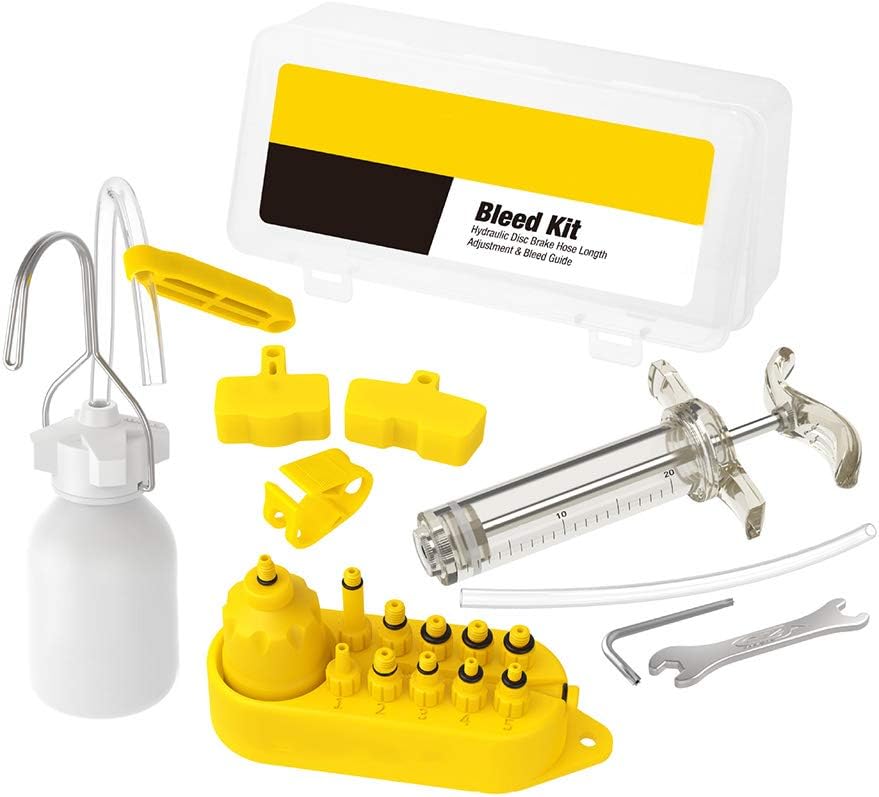 Huishi Bleeder Hydraulic Disc Brake Bleed Kit Tool Bicycle Tool Disc
