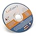 LotFancy Cut Off Wheels 4 1/2 inch, 10 Angle Grinder Cutting Disc, Cutting Wheels for Metal and Stainless Steel, Welding Accessories, Thin Kerf, Flat T1 Cut-Off Tool, 4.5 x .045 x 7/8”