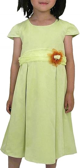 Amazon Co Jp ダックビル Duckbill キッズ ワンピース ドレス シンプル お上品 濠du グリーン 110cm 服 ファッション小物